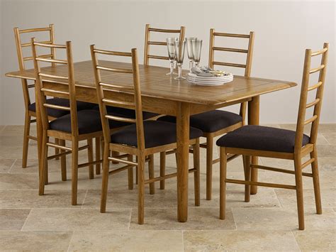 We offer a huge selection to suit your needs including glass tables, rustic oak tables, painted tables, dark wood tables and solid oak tables. Osaka Rustic Solid Oak 4ft 7" x 3ft Extending Dining Table ...