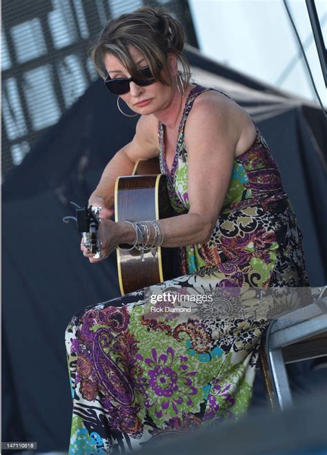 Janis Oliver Of Sweethearts Of The Rodeo Perform During The 2012