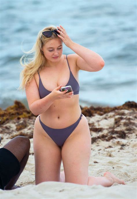 Iskra Lawrence In Bikini On The Beach In Miami 06 27 2020 7 Lacelebs Co