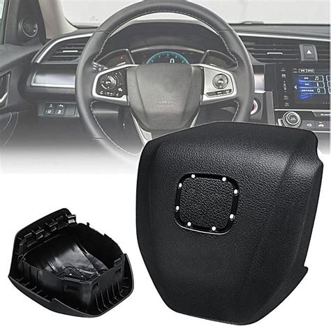 Generic Driver Steering Wheel Airbag Srs Air Bag Black Cover For Honda
