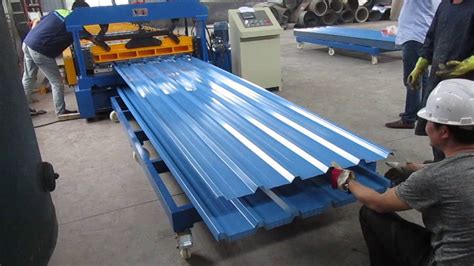 How Operate Roll Forming Machine Youtube