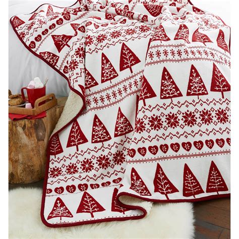 Christmas Soft Fleece Throws Decorative Bed Sofa Blanket Xmas Father