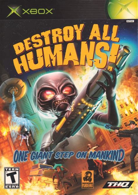 Destroy All Humans Cover Or Packaging Material Mobygames
