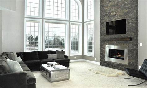 Just moved in and this above was just not going to work. A Twist of Old Brick Fireplaces in 15 Modern and ...
