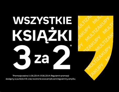 Empik Promocja 3 Za 2 - Empik – książki 3 za 2 | aktualnerabaty.pl