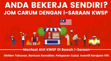 Berumur 55 tahun ke bawah. Langkah Daftar Akaun i-Saraan Bagi Yang Bekerja Sendiri ...