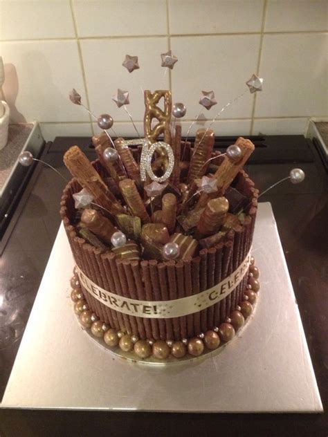 Lots of wine and cake. 70th birthday cake for my mother-in-law | 70th birthday ...