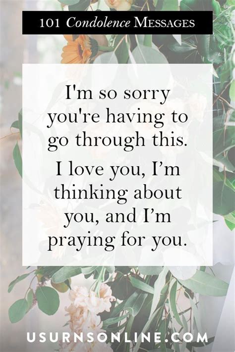 Offering Condolences: Thinking Of You in 2020 | Condolence messages