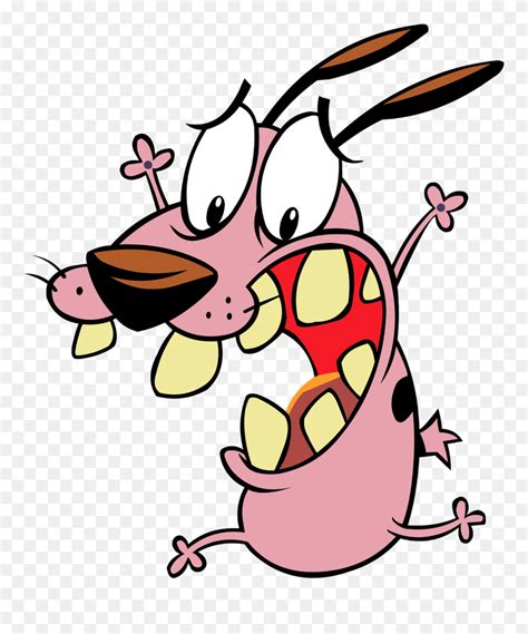Courage The Cowardly Dog Clipart 5531069 Pinclipart