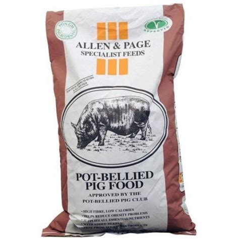 Allen And Page Pot Bellied Pig Food 20kg Munros Pet And Farm Supplies