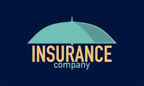Elegant Modern Insurance Company Logo With Umbrella Illustration