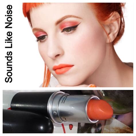 Mac Limited Edition Lipstick Sounds Like Noise Hayley Williams Paramore Mac Hayley