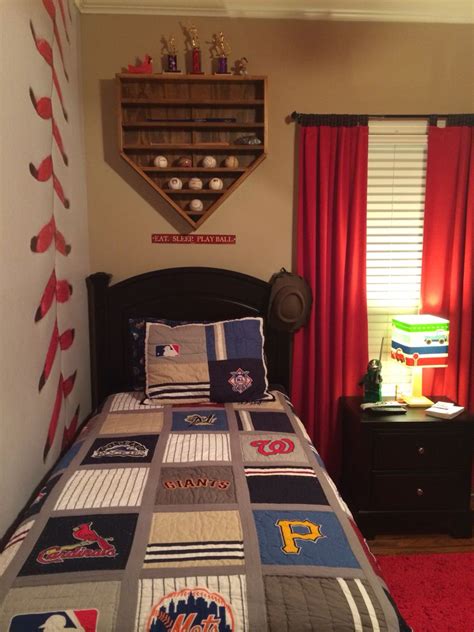 Baseball Themed Boys Bedroom Boys Bedroom Home Home Decor