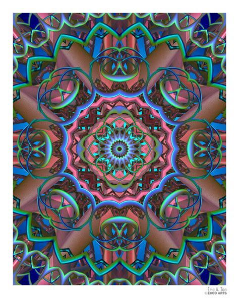 Fractal Mandala 1 By Erictonarts On Deviantart