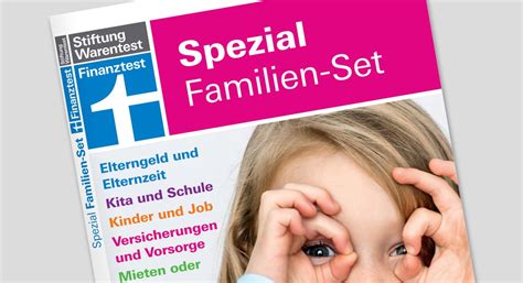 Finanztest Familien Spezial Schmidt Visuelle Kommunikation