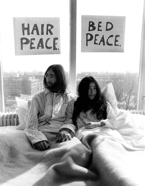Hoy Es El Día Internacional De La Paz John Lennon Y Yoko Ono En Su