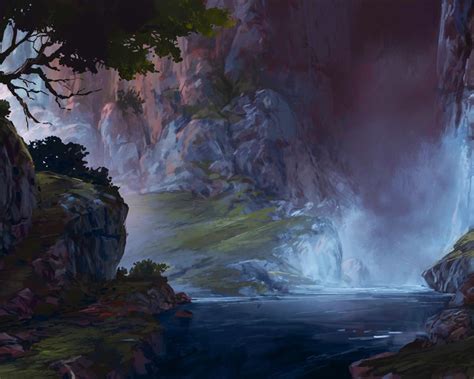 Legend Of Korra Scenery Concept Art Season 2 Spirits Fantasy