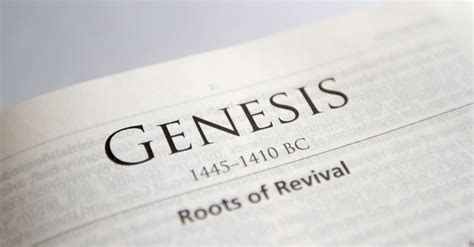 Genesis Bible Book Chapters And Summary 2022