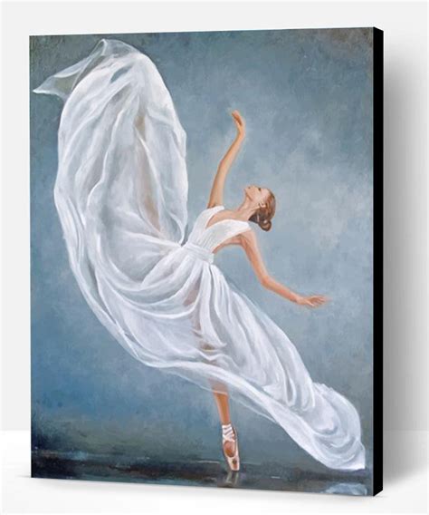 Swan Lake Ballerina Paint By Numbers Paint By Numbers Pro