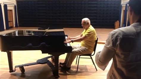 Sir Anthony Hopkins Plays The Piano At Thomas Aquinas College