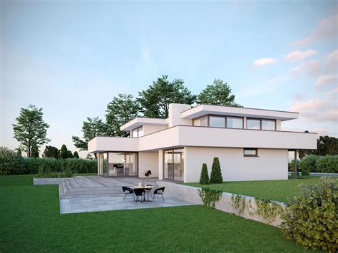 Maybe you would like to learn more about one of these? Moderne Haeuser Flachdach Detail Hauser Bauen Beim | Haus ...