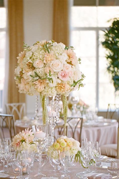 Adore This Centerpiece Idea Elevated Plus Low Centerpieces With