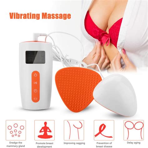 electric breast nipple vibrating massager chest enlargement enhance massage in massage