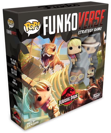 Funkoverse Jurassic Park Board Game At Mighty Ape Nz