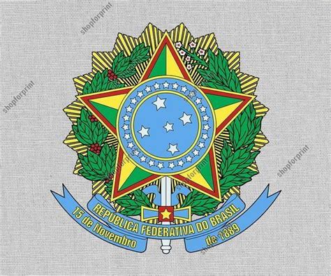 The Brazil Coat Of Arms