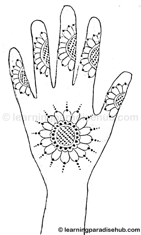 Floral Mehndi Design - Mehndi Designs