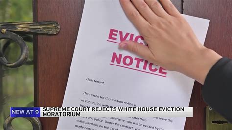 us supreme court ends federal eviction moratorium youtube