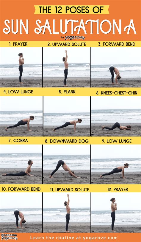 How To Do The Poses Of Sun Salutation For Beginners Yoga Rove
