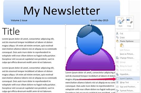 how to make a newsletter template in word techwalla