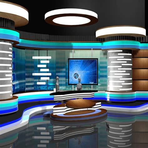 3ds Max Virtual Sets Tv Set Design Virtual Studio Design