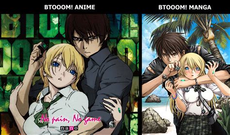 Btooom Anime Vs Btooom Manga By Joaocouto On Deviantart
