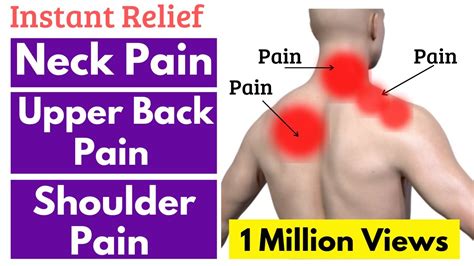 Quick Neck Pain Upper Back And Shoulder Pain Relief Technique