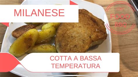 Cotoletta alla milanese recipe & history (veal milanese cutlet). Cotoletta alla milanese GIGANTE Cotta a Bassa Temperatura ...