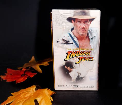 Indiana Jones Trilogy 1999 Boxed Set Three VHS Videos Paramount