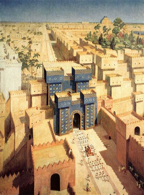 Reconstruction Of Babylon Dünya Tarihi Mezopotamya Antik Tarih