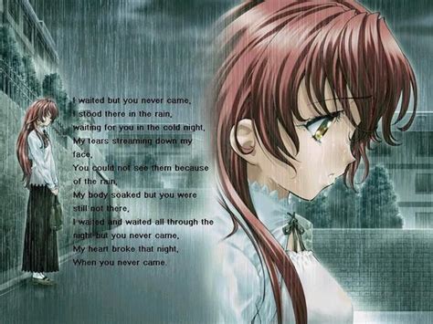 Get Sad Anime Wallpapers With Quotes Png Jasmanime