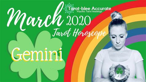 March 2020 Gemini Tarot Horoscope Luck Love Money And