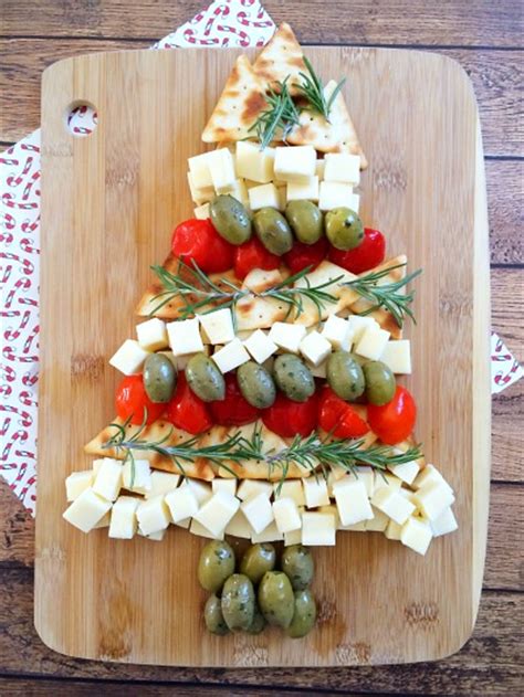 Christmas Tree Cheese Platter