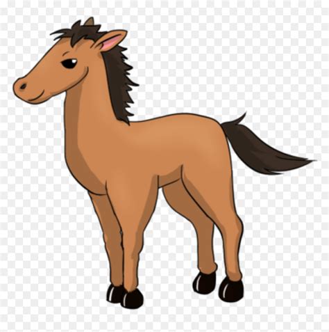 Baby Clipart Horse Cartoon Baby Horse Clipart Hd Png Download Vhv