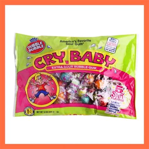 Dubble Bubble Cry Baby Extra Sour Bubble Gum 340g Lazada Ph