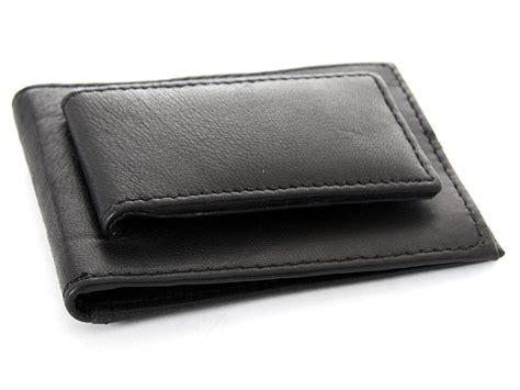 We believe that a wallet is an expression of our unique identity. Leather Magnetic Money Clip Slim Credit Card Id Holder Black Men's Wallet | eBay