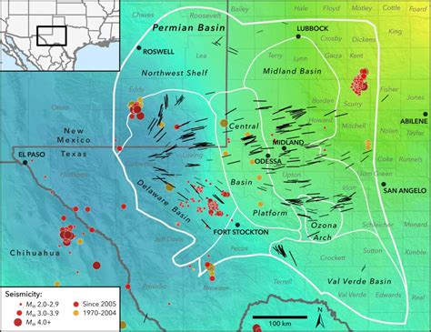 New Map Profiles Induced Earthquake Risk Tech Explorist
