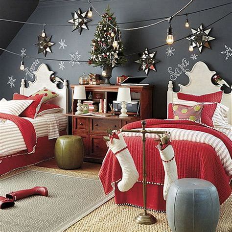 33 Lovely Christmas Kids Bedroom Decorations  MAGZHOUSE