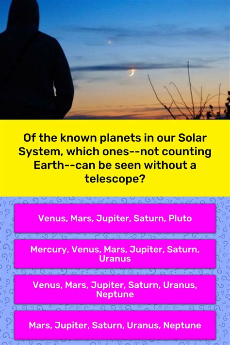 Of The Known Planets In Our Solar Trivia Questions