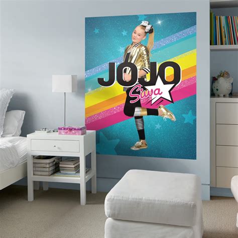 Jojo Siwa Unicorn Dream Peel And Stick Giant Wall Decals Artofit