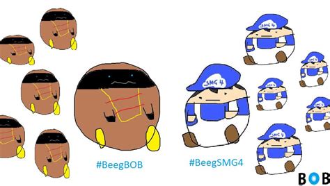 breaking new beeg b o b s army and beeg smg4 s army get together for beeg war ii smg4 amino